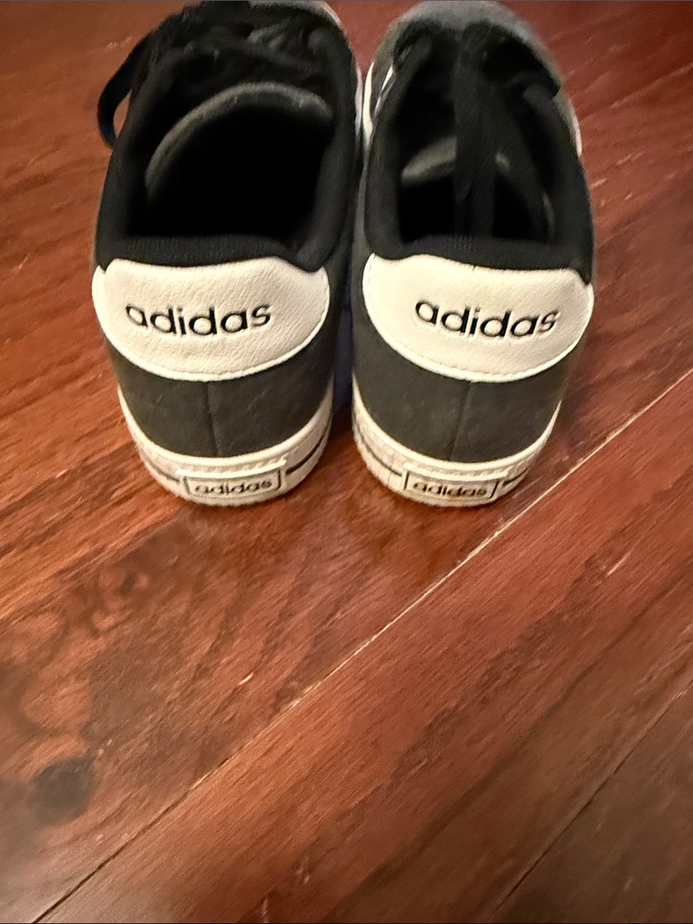 adidas Black Sneakers with White Stripes - Picture 6 of 6